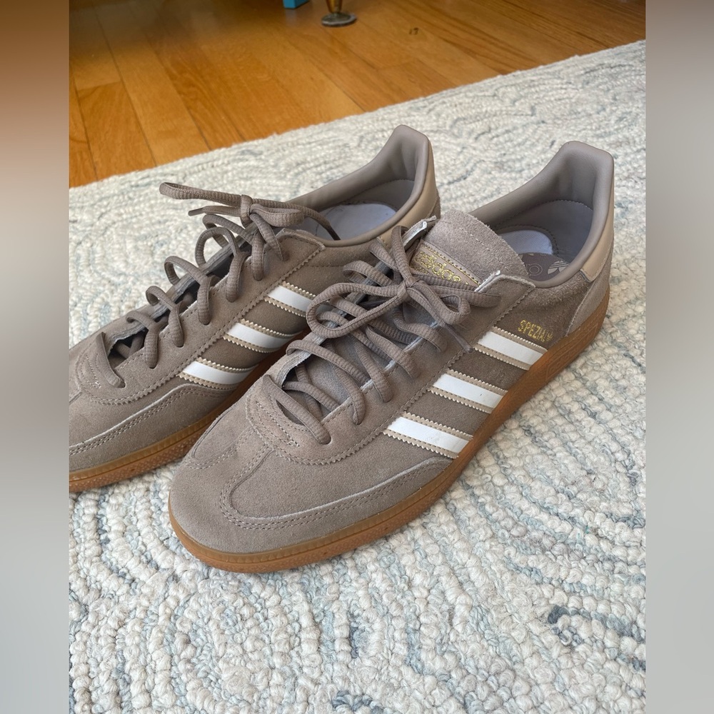 Adidas Handball Spezial in Light Brown, Men’s size 10
